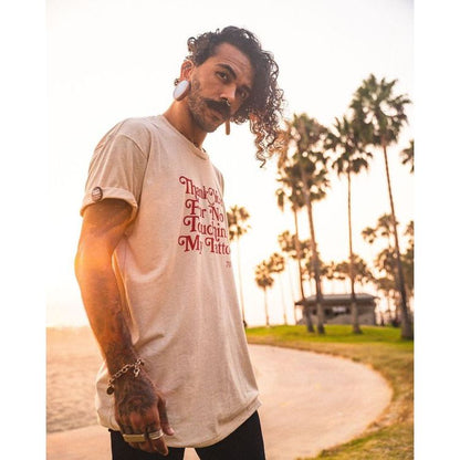 STOP TOUCHING MY TATTOOS - 70 Knots Adult Shirt S, M, L, XL 60/40 Blend Retro - 70 Knots