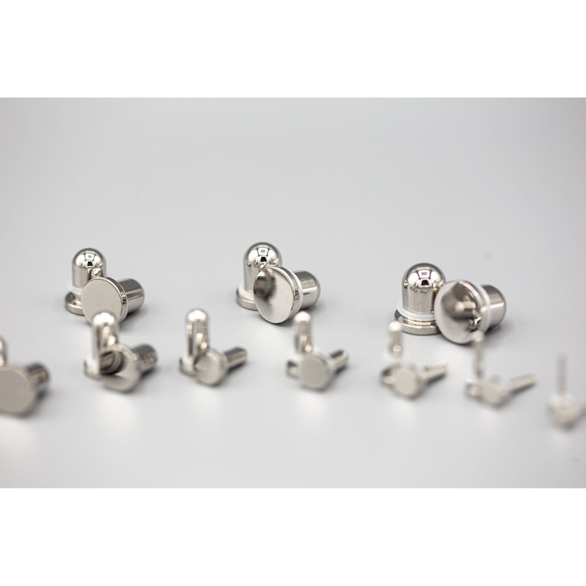 316L Stainless Steel Single Flared Plug Pair:  1mm to 10mm for Dead Stretching or Daily Wear - 70 Knots